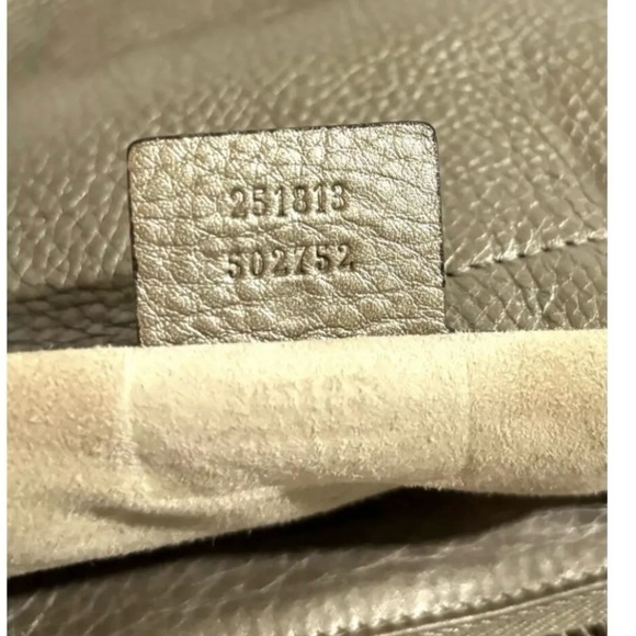 Gucci tan / Gold Leather Women's tote Bag - Picture 8 of 11